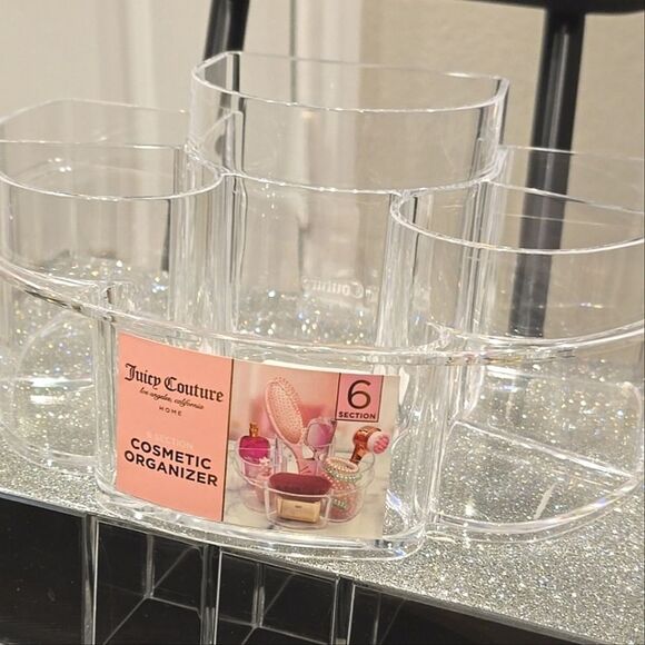 Juicy Couture Acrylic 6-Section Cosmetic Organizer - Picture 5 of 10